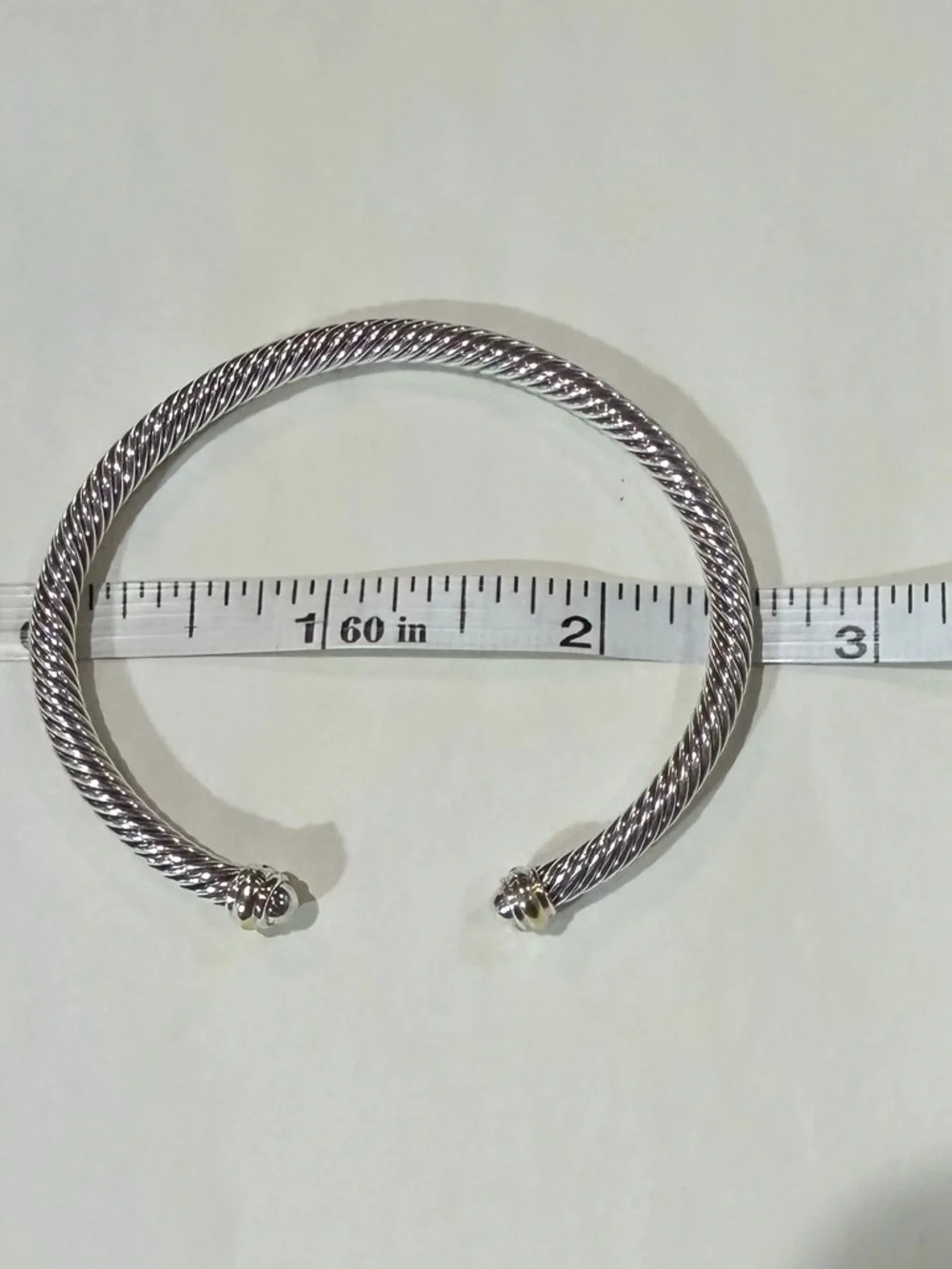 ❤️ David Yurman 4mm Classic Cable Bracelet - Picture 8 of 10